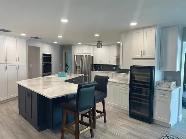 Kitchen remodeling project